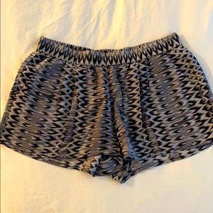 Silk printed Joie shorts